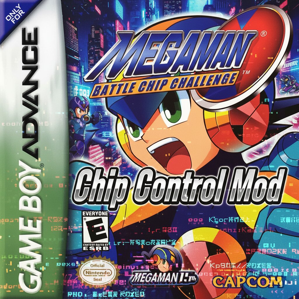 The coverart image of Mega Man: Battle Chip Challenge (Chip Control Mod)