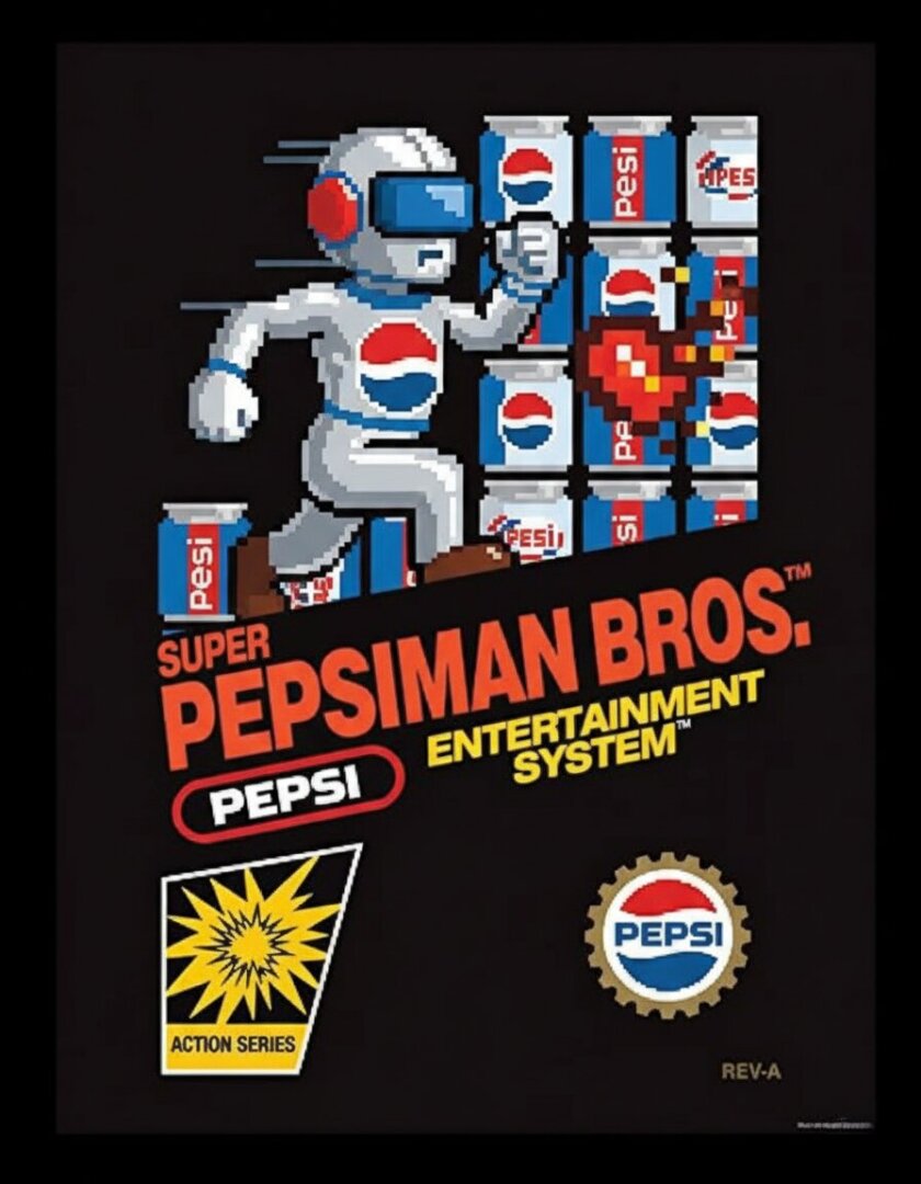 The coverart image of Pepsiman (For NES)