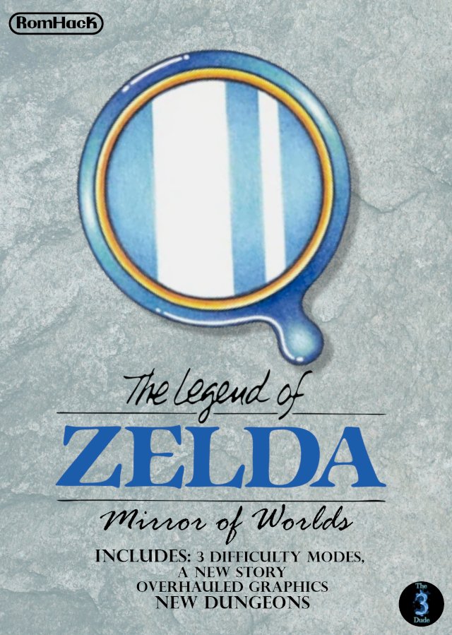 The coverart image of The Legend of Zelda: Mirror of Worlds