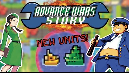 The coverart image of Advance Wars Story