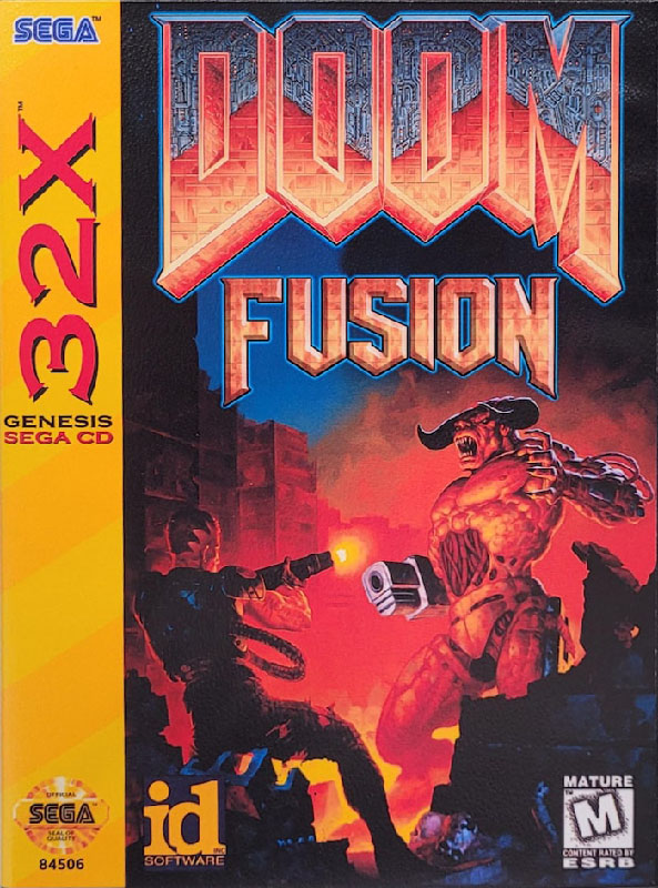 The coverart image of  Doom CD32X Fusion