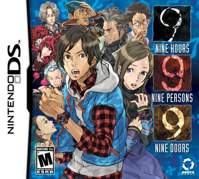 The coverart image of Nine Hours, Nine Persons, Nine Doors (Italian Patched, Arabic Patched, FastText Hack)