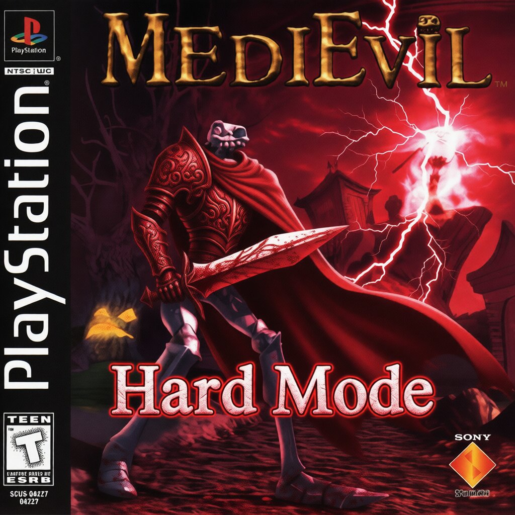 The coverart image of MediEvil (Hard Mode Hack)