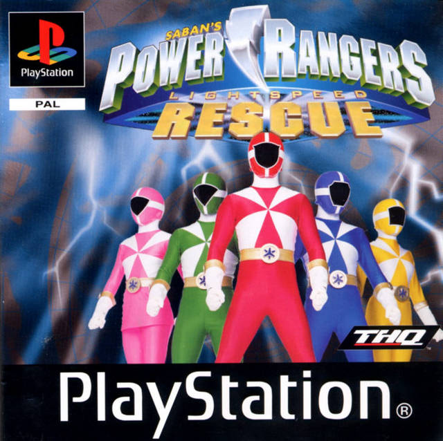 The coverart image of Power Rangers: Lightspeed Rescue
