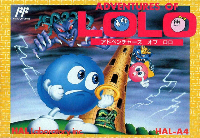 The coverart image of Adventures of Lolo