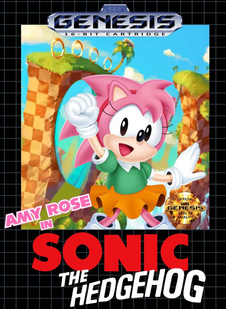 The coverart image of Amy Rose In Sonic The Hedgehog