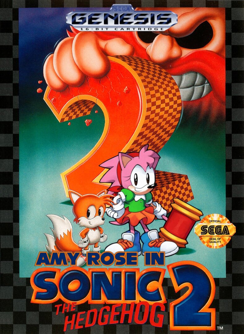 The coverart image of Amy Rose In Sonic The Hedgehog 2
