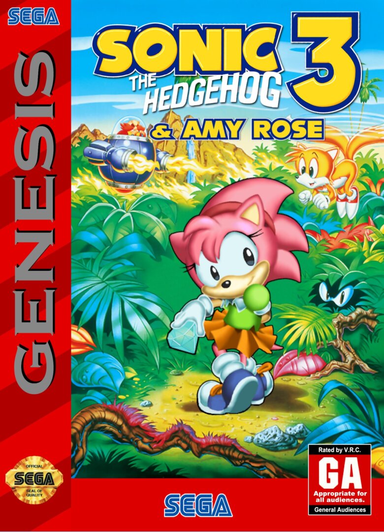 The coverart image of Amy Rose In Sonic The Hedgehog 3