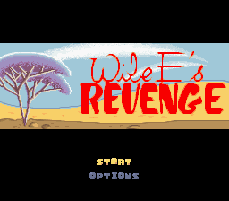 The coverart image of Wile E's Revenge