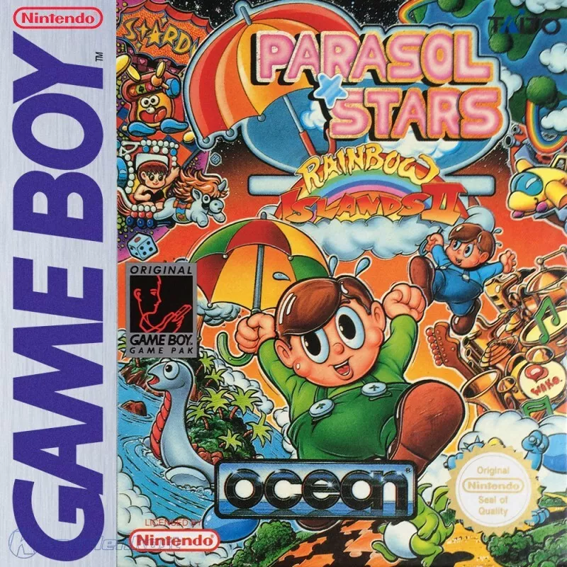 The coverart image of Parasol Stars: Rainbow Islands II