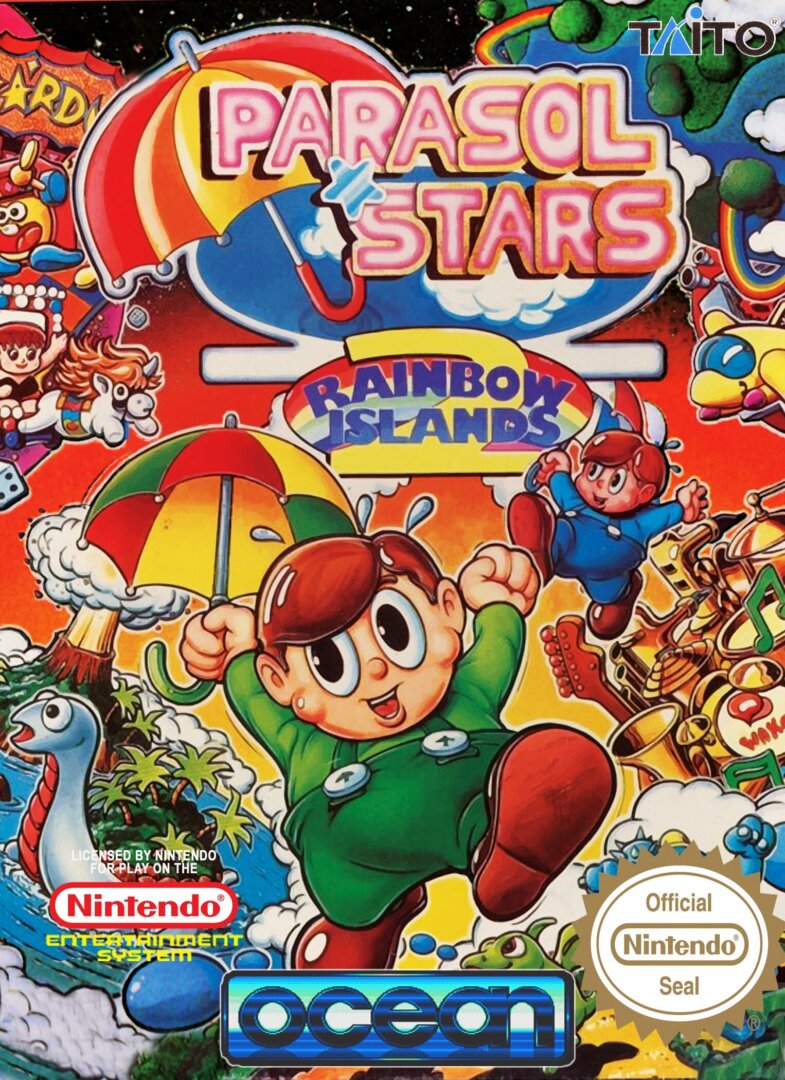 The coverart image of Parasol Stars: Rainbow Islands II