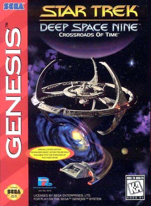 The coverart image of Star Trek - Deep Space Nine - Crossroads of Time 