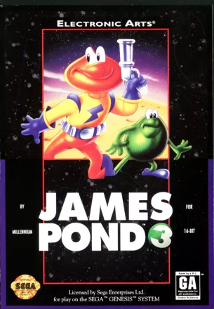 The coverart image of James Pond 3