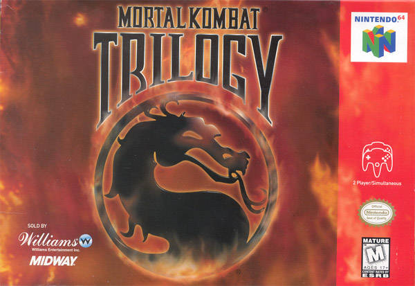 The coverart image of Mortal Kombat Trilogy 