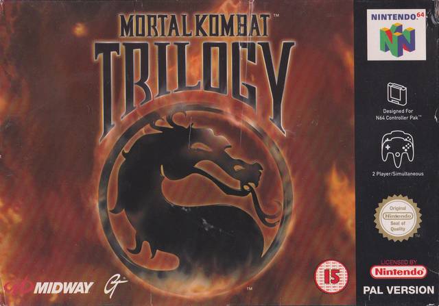 The coverart image of Mortal Kombat Trilogy