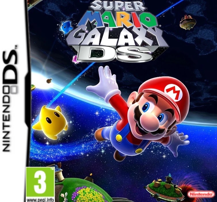 The coverart image of Super Mario Galaxy DS