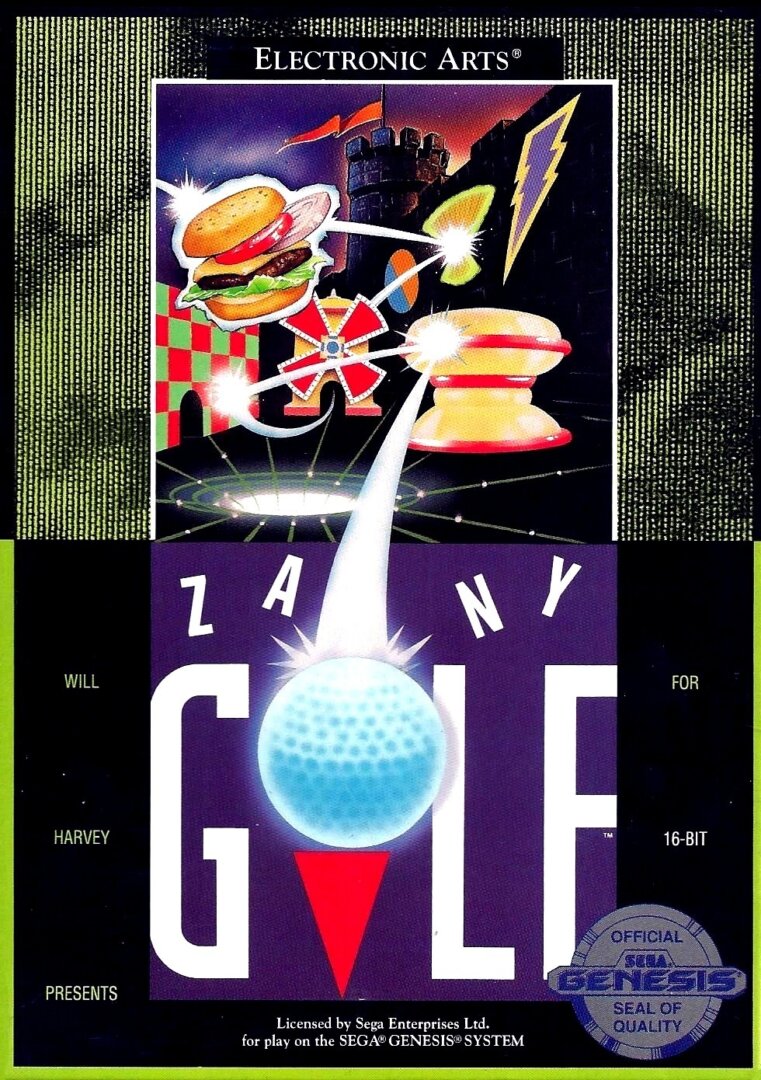 The coverart image of Will Harvey’s Zany Golf