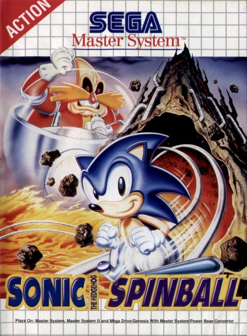 The coverart image of Sonic Spinball