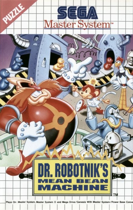 The coverart image of Dr. Robotniks Mean Bean Machine