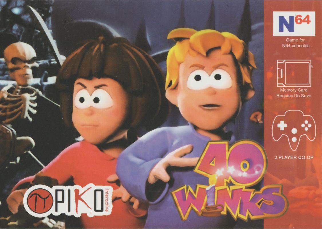The coverart image of 40 Winks