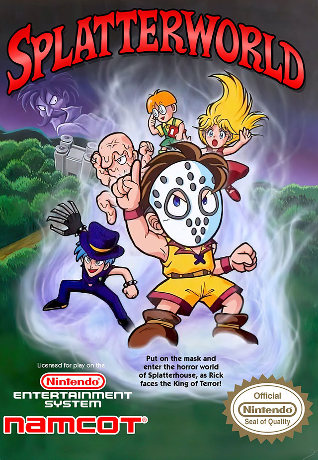 The coverart image of Splatterworld: Rick to Kyoufu no Daiou