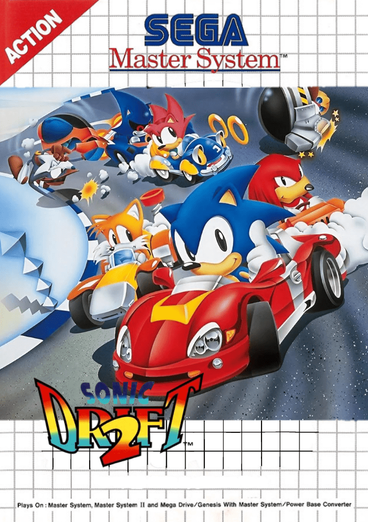 The coverart image of Sonic Drift 2