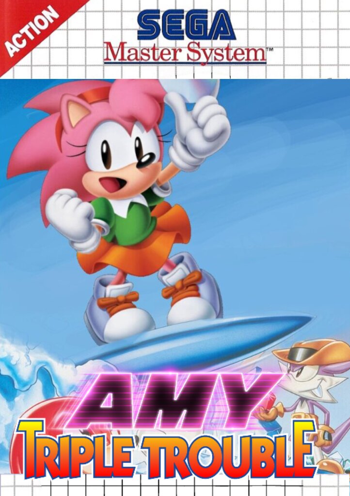 The coverart image of Amy Rose in Sonic Triple Trouble