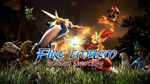 The coverart image of Fire Emblem Bound Destiny Trilogy