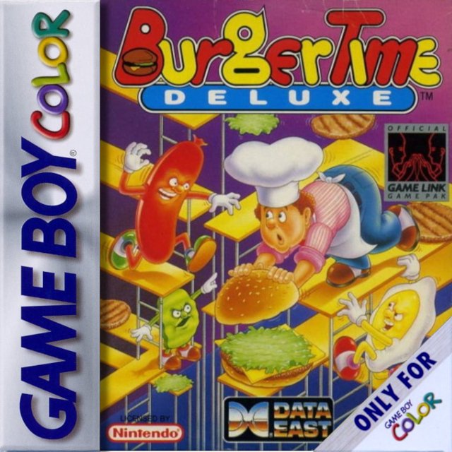 The coverart image of Burger Time Deluxe (Color)