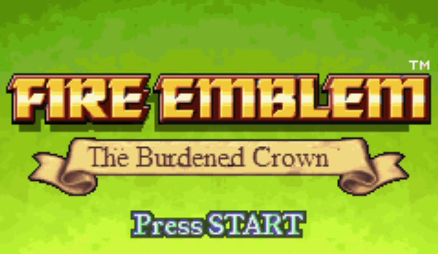 The coverart image of Fire Emblem The Burdened Crown