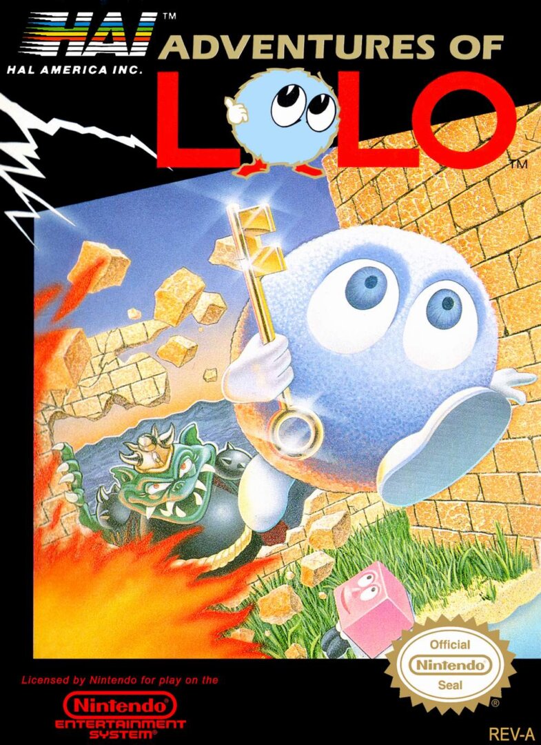 The coverart image of Adventures of Lolo