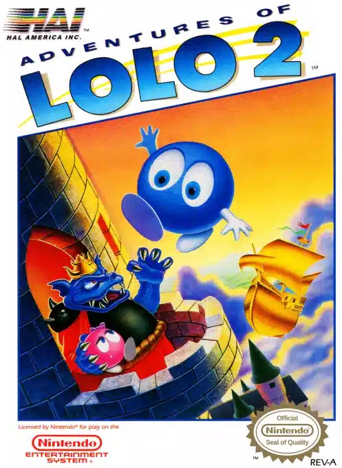 The coverart image of Adventures of Lolo 2