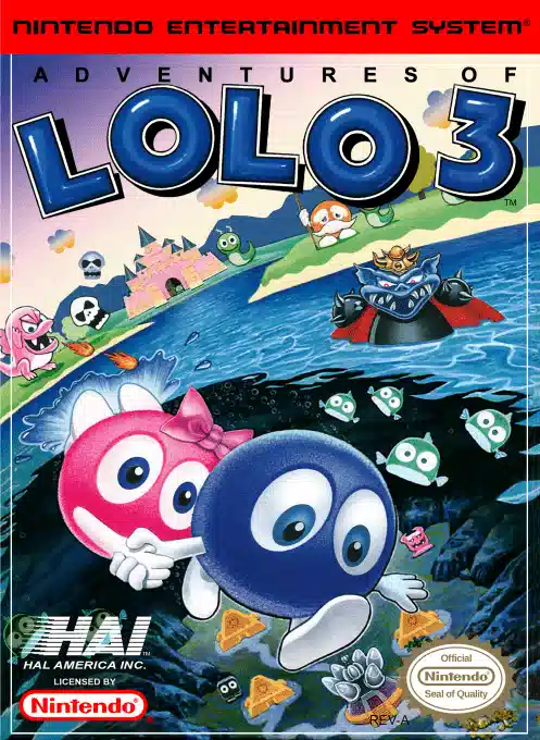 The coverart image of Adventures of Lolo 3