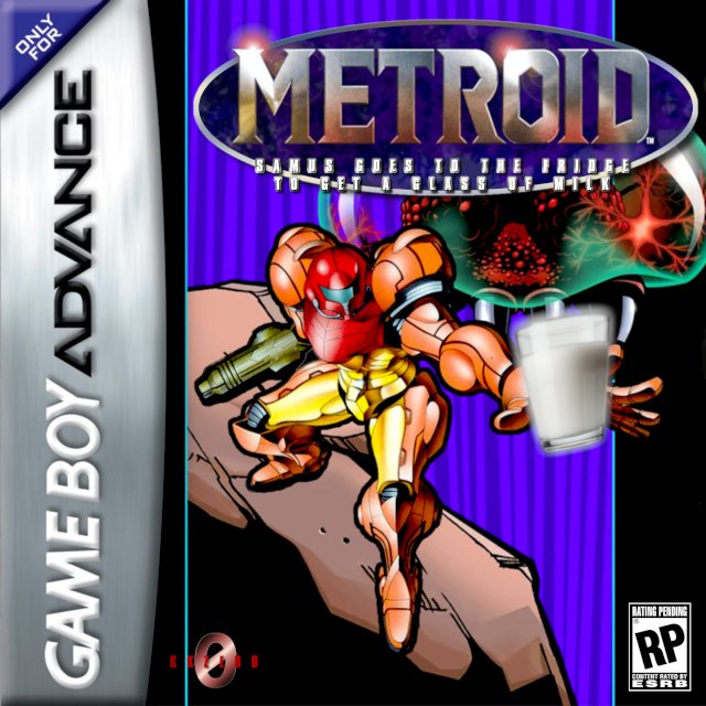 The coverart image of Samus Goes to the Fridge to Get a Glass of Milk