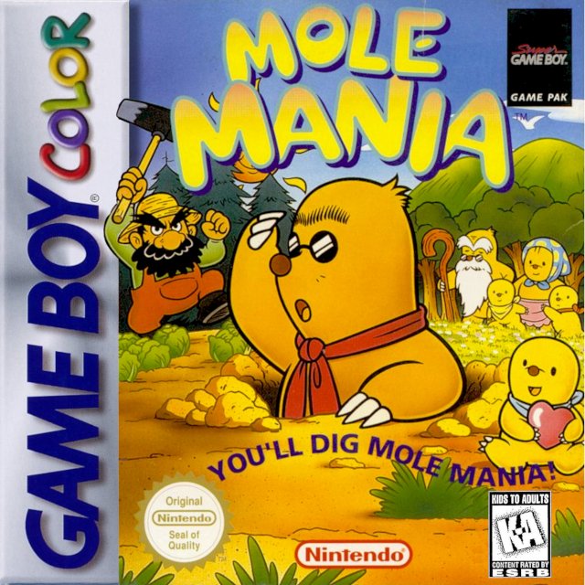 The coverart image of Mole Mania (DX)