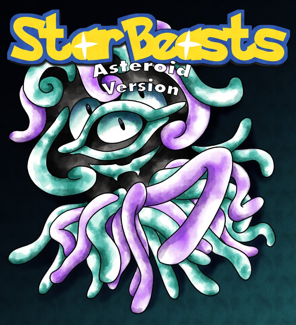 The coverart image of Star Beasts Meteor and Asteroid Versions