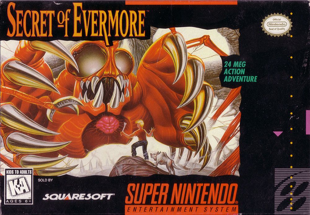 The coverart image of Secret of Evermore (Portuguese Patched)