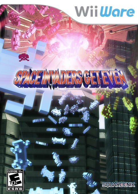 The coverart image of Space Invaders Get Even