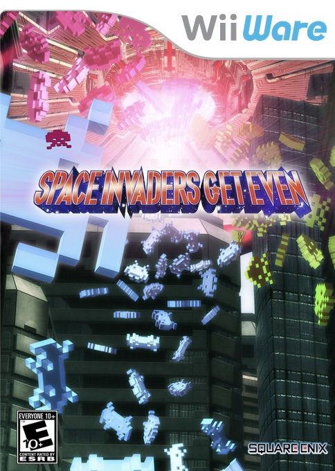 The coverart image of Space Invaders Get Even