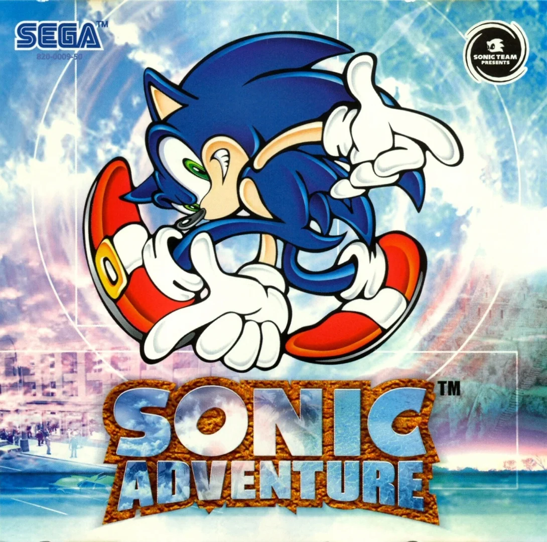 The coverart image of Sonic Adventure DX