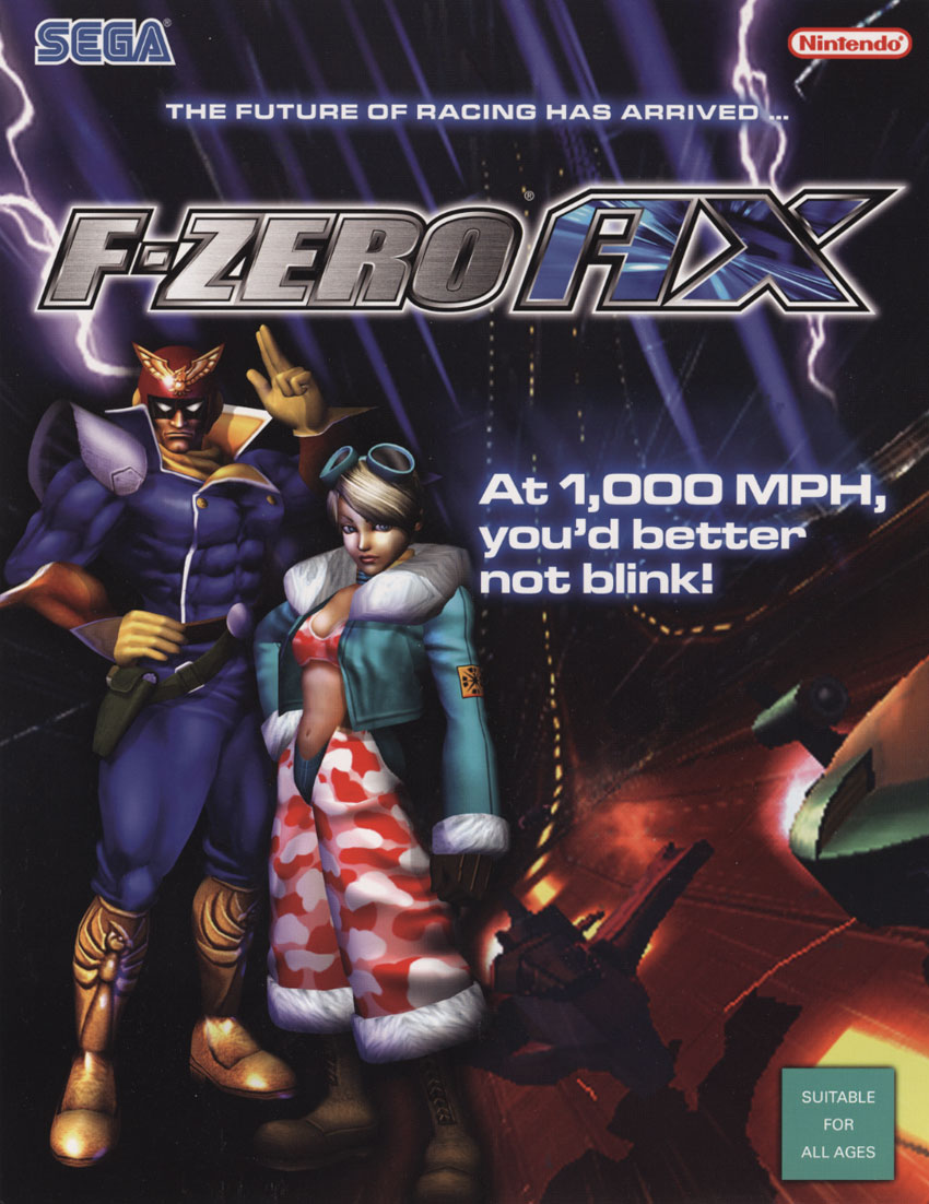 The coverart image of F-Zero AX