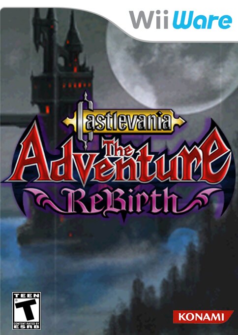 The coverart image of Castlevania: The Adventure ReBirth (USA) WiiWare