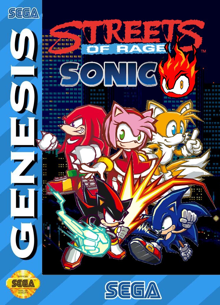 The coverart image of Streets of Rage 2: Sonic Wars