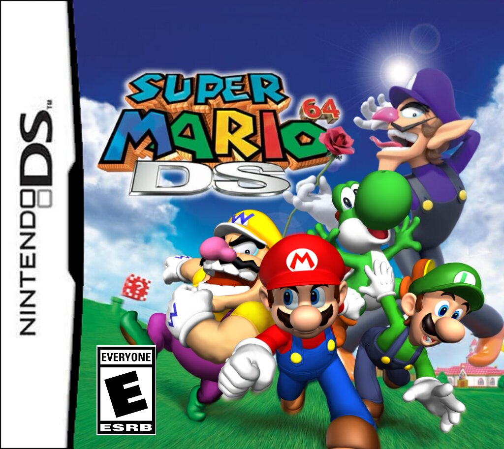 The coverart image of Super Mario 64 DS - Never Was