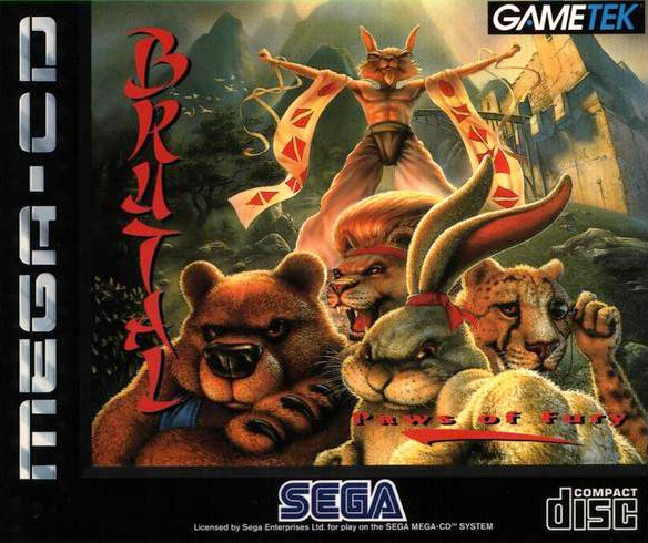 The coverart image of Brutal: Paws of Fury