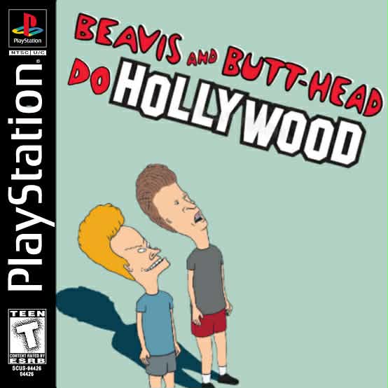 The coverart image of 	Beavis and Butt-Head Do Hollywood