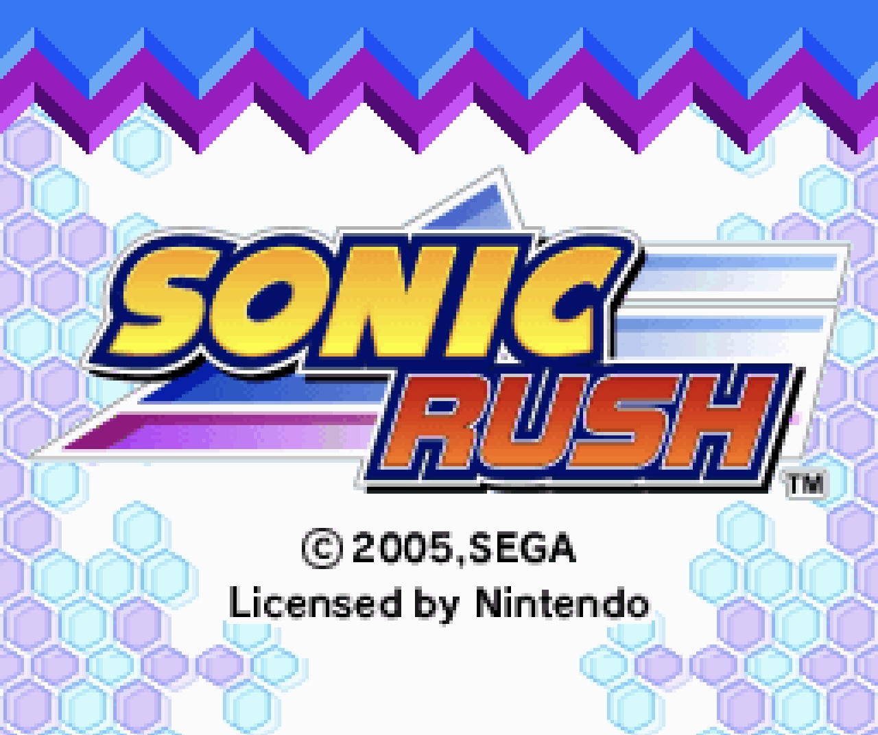 The coverart image of Sonic Rush E3 Beta