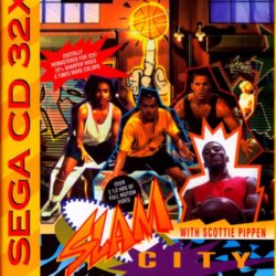 Coverart of Slam City with Scottie Pippen (32X)