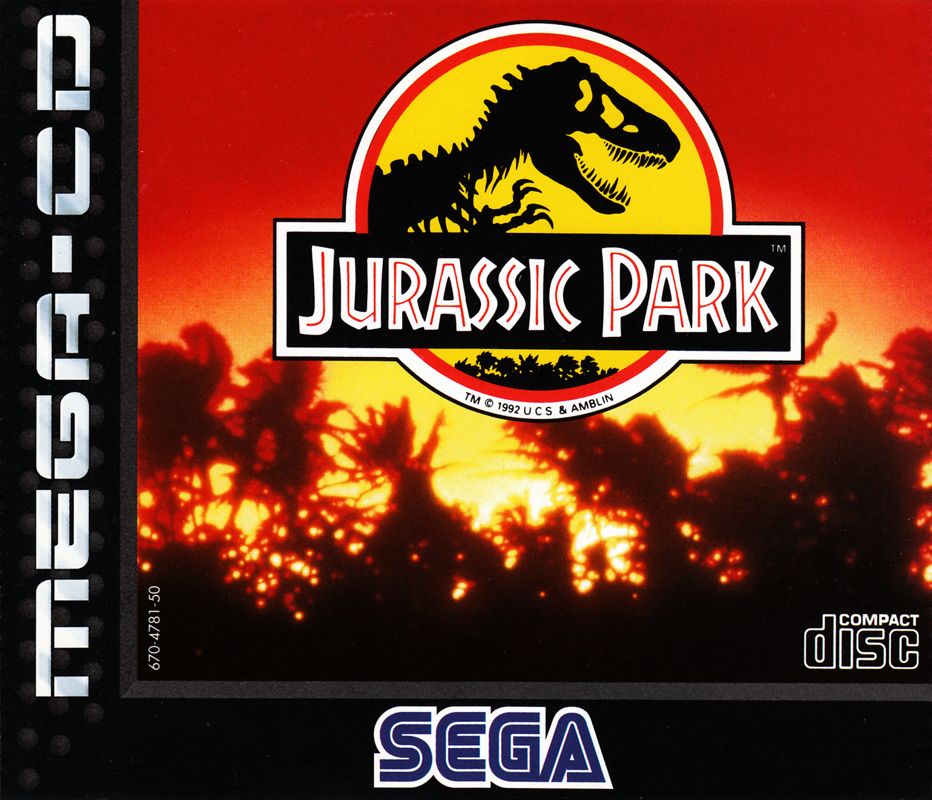 The coverart image of Jurassic Park