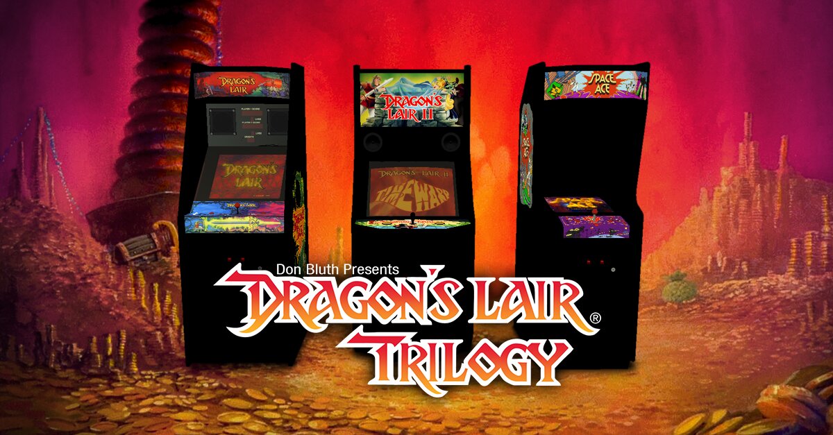 The coverart image of 	Dragon's Lair Trilogy